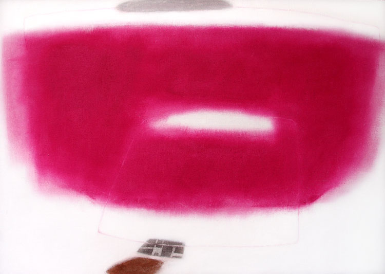 Děravý oblak unáší osamocené pole