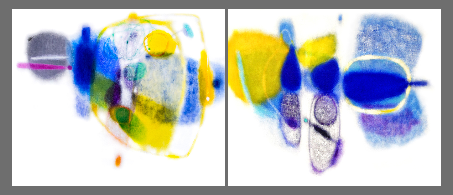 Malá konstelace  / Zátiší - diptych