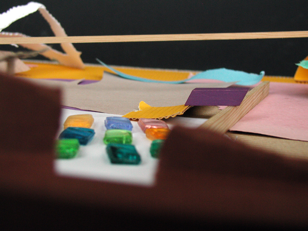 detail Visuté zahrady